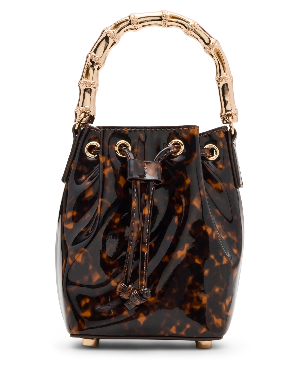 Small Bucket Bag - Brown