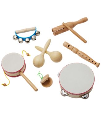 Wooden Music Set, 9 Pieces