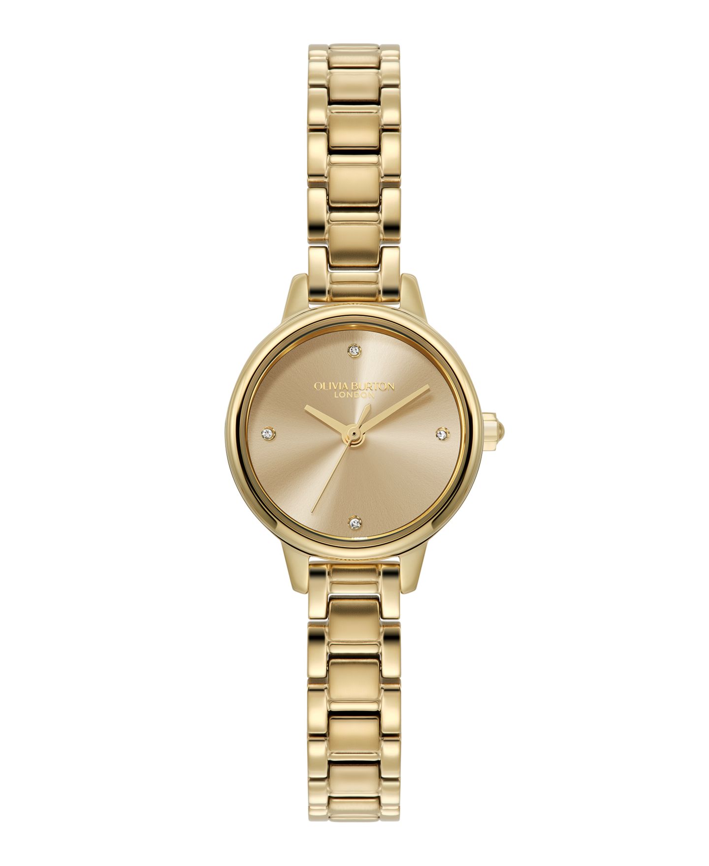 Женские часы Olivia Burton Mini Classic Gold Tone Stainless Steel Bracelet Watch, 23mm — фото 1