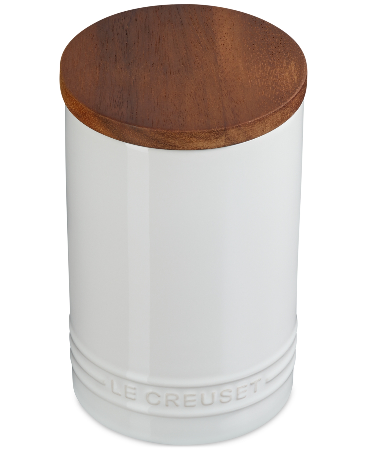 Le Creuset Signature Stoneware 26-ounce Storage Canister In White