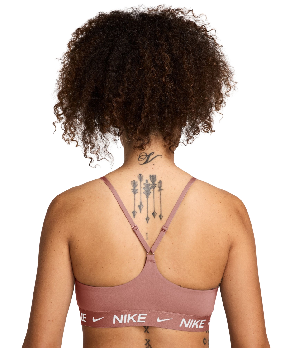 Nike Women's Indy Light-support Padded Sports Bra In Pink