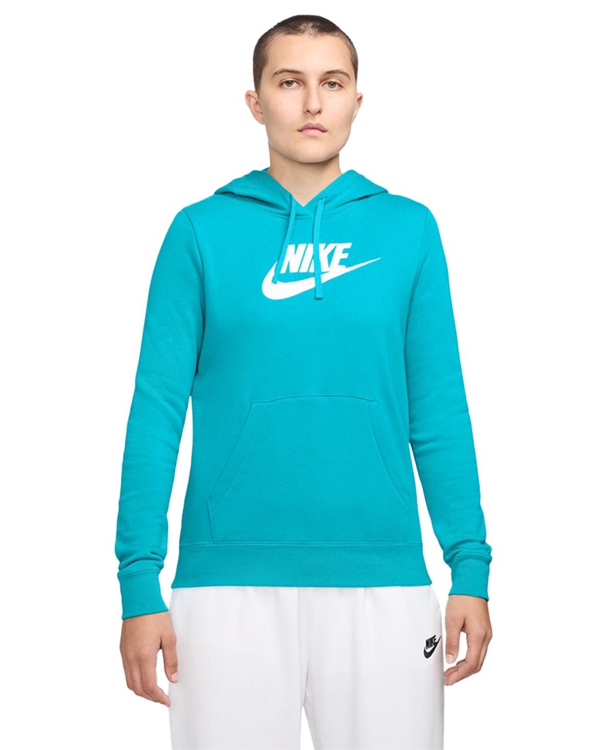 Nike Women's Sportswear Club Fleece Logo Pullover Hoodie