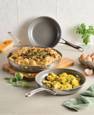 EverLast Ceramic Nonstick 3-Pc. Skillet Set