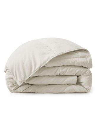 Heavyweight Goose Down Fiber Comforter, Twin