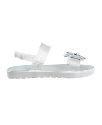 Little Girls Sparkly Summer with Rhinestone and Bow Sandals