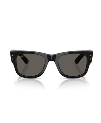 Unisex Mega Wayfarer Blacked Out Collection Sunglasses, RB0840S