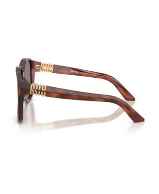MIU MIU Women's Large Sunglasses, MU A08S - Macy's