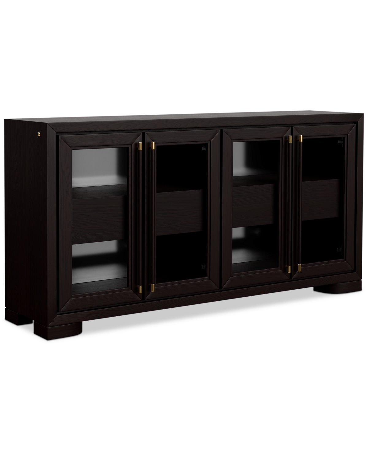 Macy's Mazen Sideboard In Dark Brown