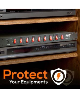 15 Amp Power Supply Control Unit – Rack Mountable with 9 Outlets (1800VA)