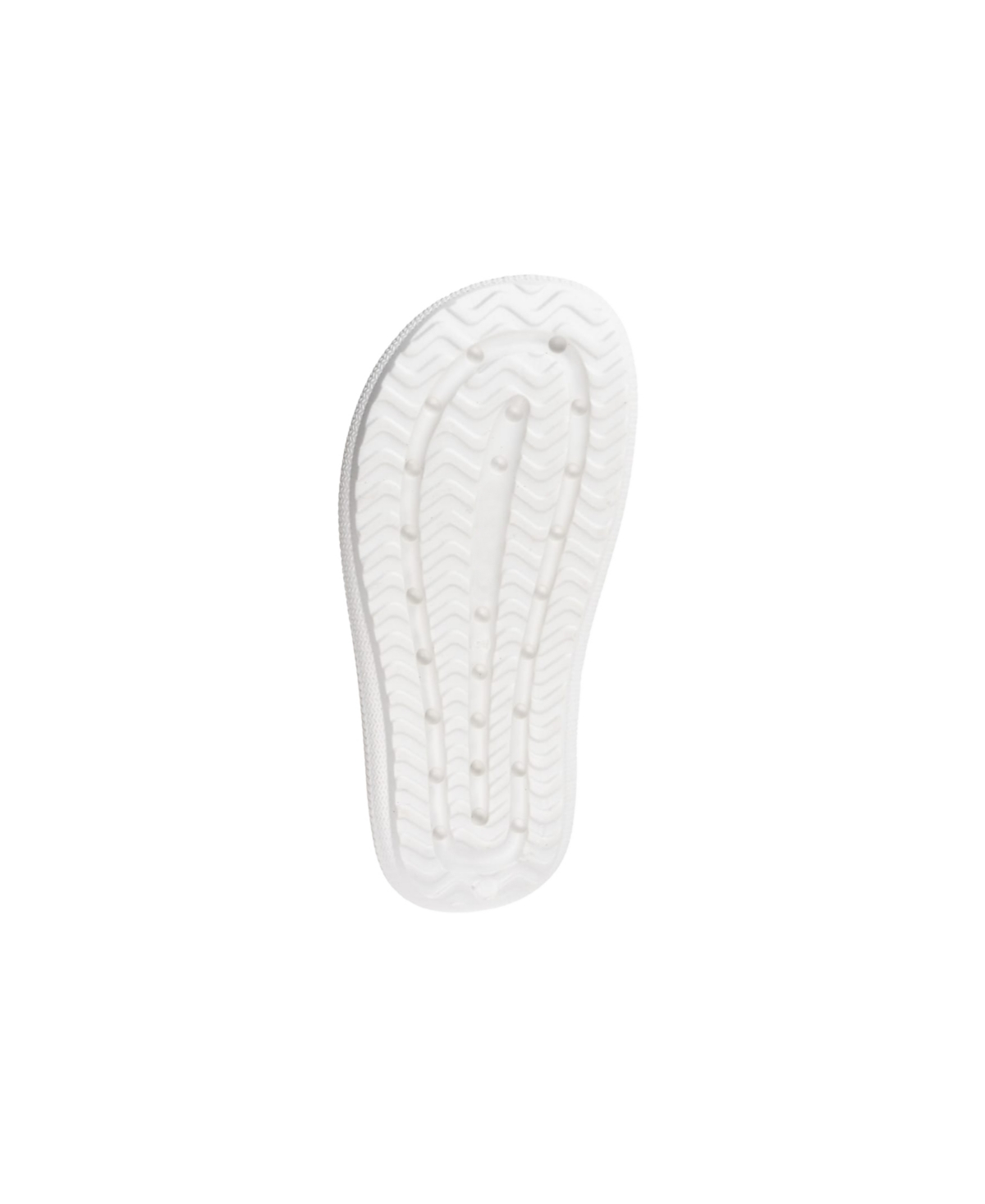 Bebe Little And Big Girls Trendy And Comfortable Summer Platform Slides In White