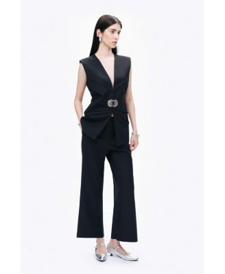 Women's Double-Pleated Pants