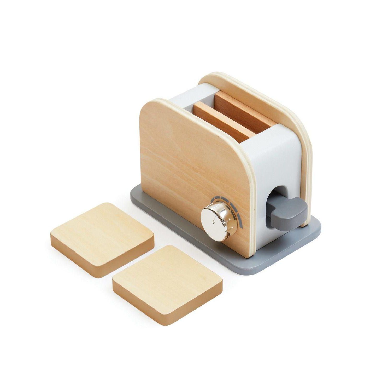 Детские игрушки Kaplan Early Learning Pop Up Toaster, цвет: Бежевый / Хаки — фото 5