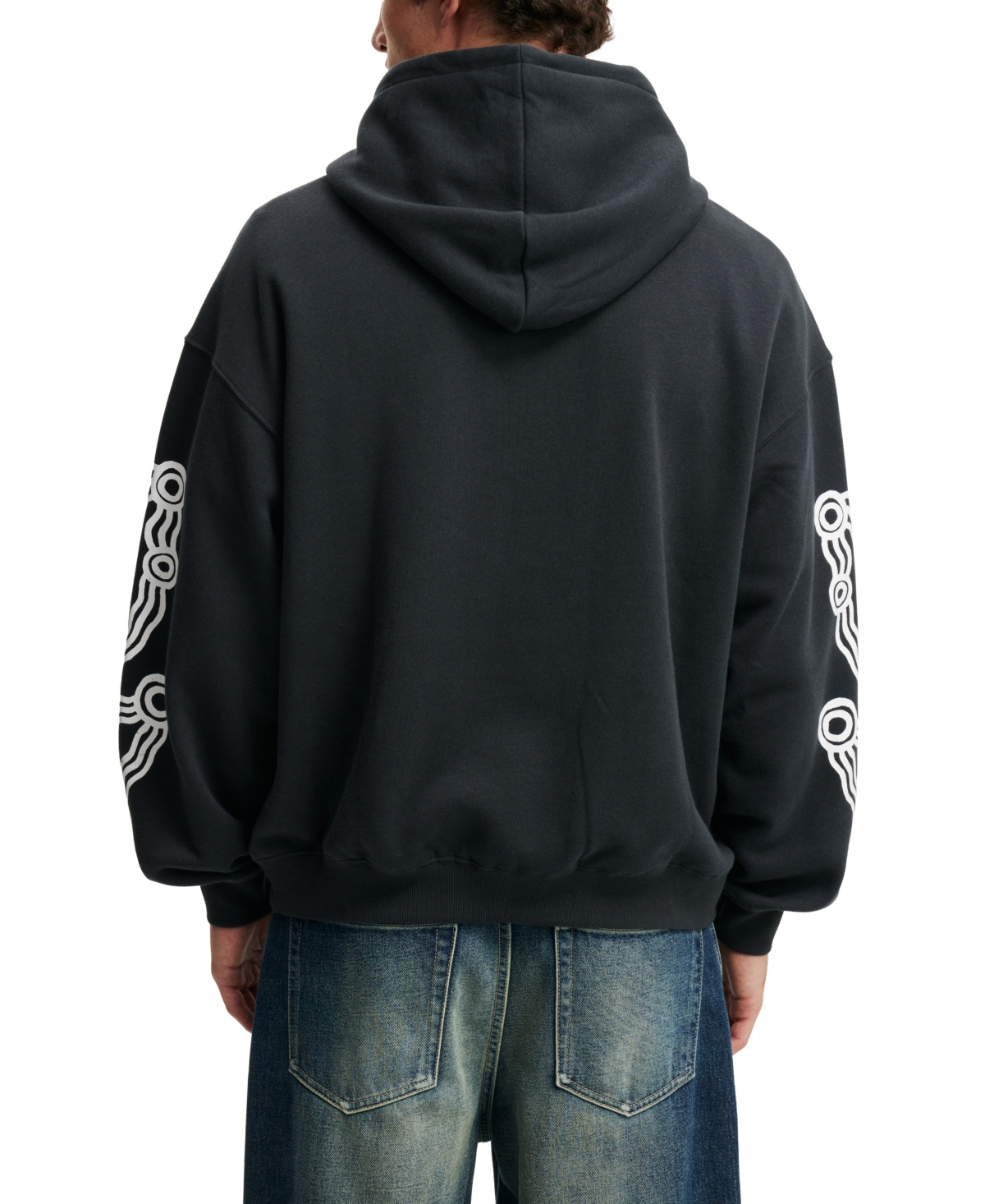 COTTON ON MEN'S BOX FIT HOODIE 