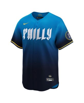 Men's Trea Turner Blue Philadelphia Phillies City Connect Limited Player Jersey