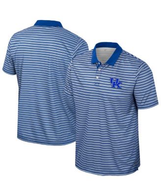 Colosseum - Men's Royal Kentucky Wildcats Striped Polo