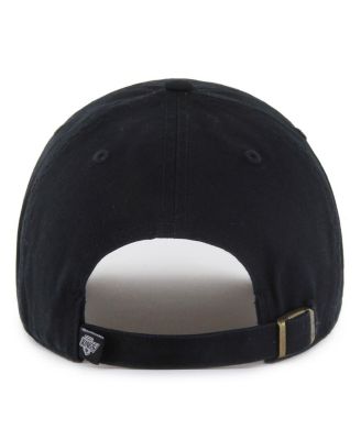 Men's Black Los Angeles Kings Core Logo Clean Up Adjustable Hat