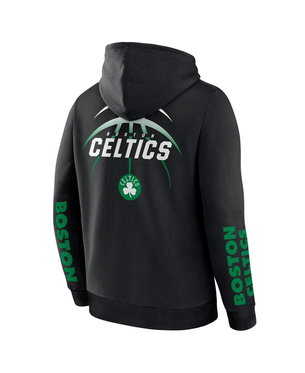 Fanatics Men's Black Boston Celtics Legacy Guard Pullover Hoodie In Black