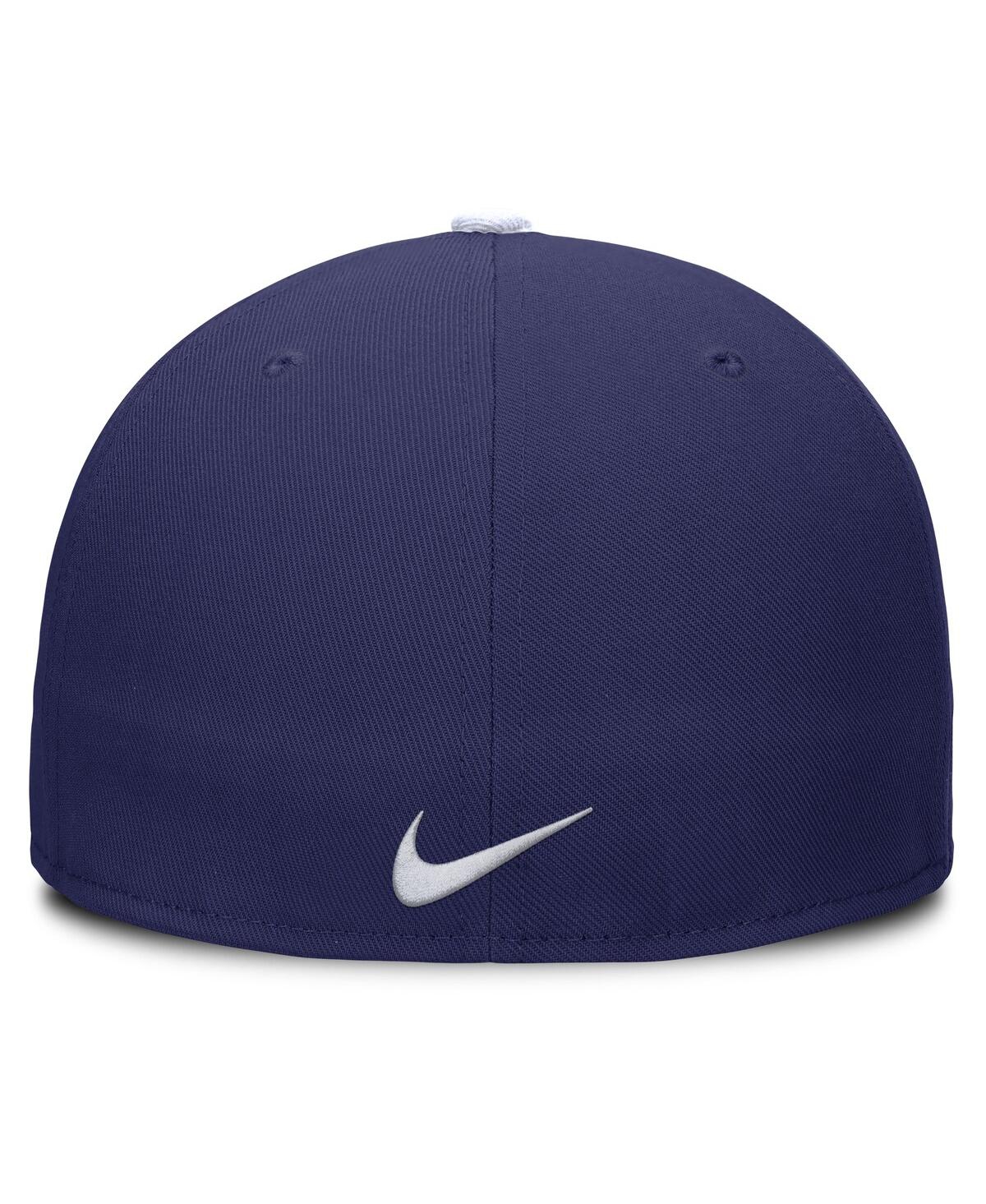 Nike Men's Royal Los Angeles Dodgers True Performance Fitted Hat In Royal