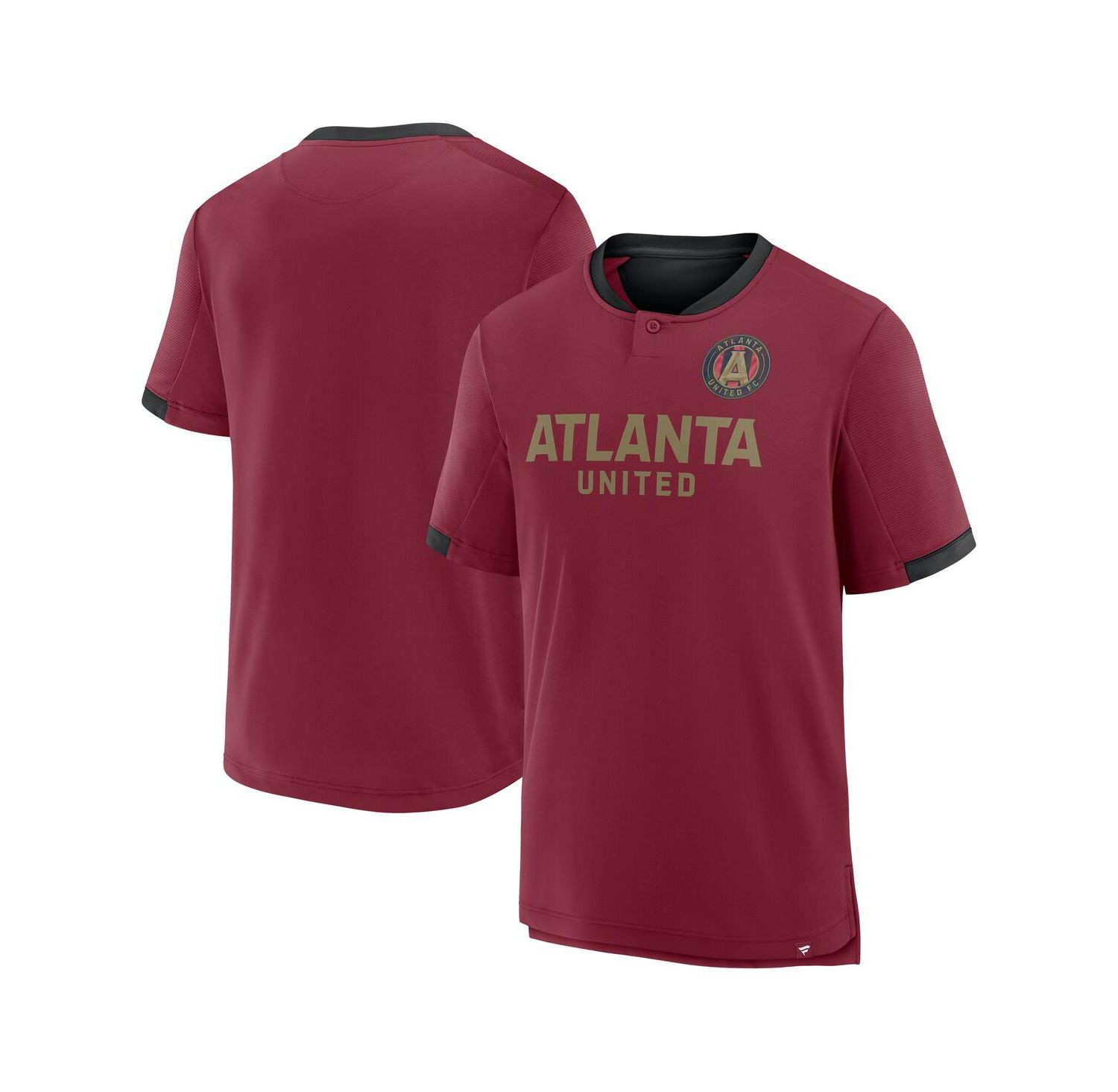 Men's Red Atlanta United FC Stoppage Time Striker T-Shirt