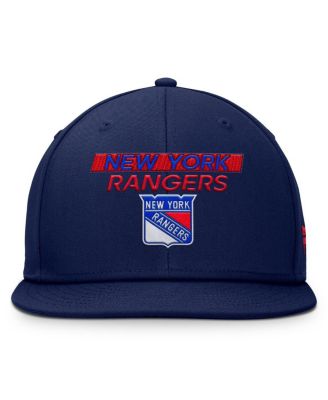 Men's Navy New York Rangers Authentic Pro Prime Snapback Hat