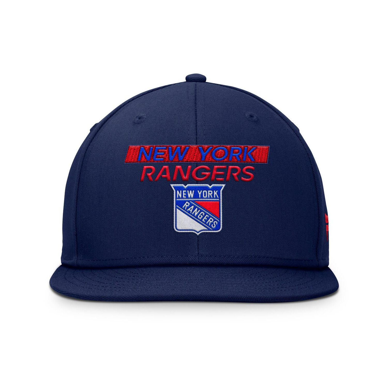 Men's Navy New York Rangers Authentic Pro Prime Snapback Hat