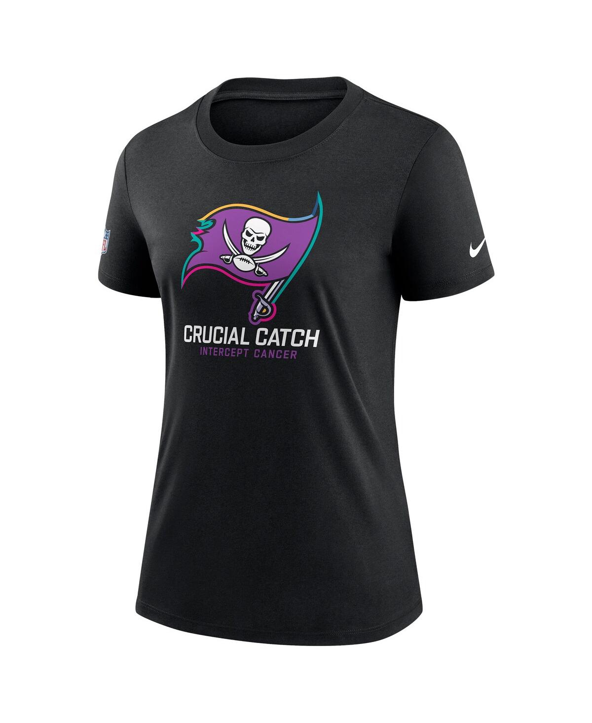 Nike Black Tampa Bay Buccaneers 2024 Nfl Crucial Catch Tri-blend T-shirt In Black