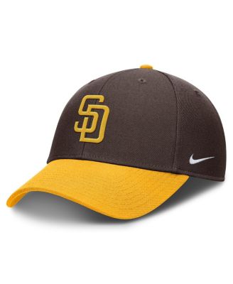 Nike - Men's Brown San Diego Padres Club Performance Adjustable Hat