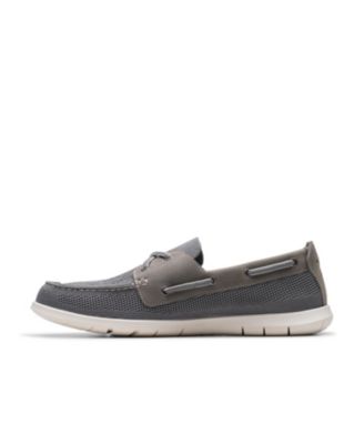Men's Flexway Tie Casual Slip On Boat Shoe