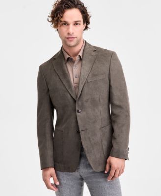 Men's Classic-Fit Faux Suede Sport Coat