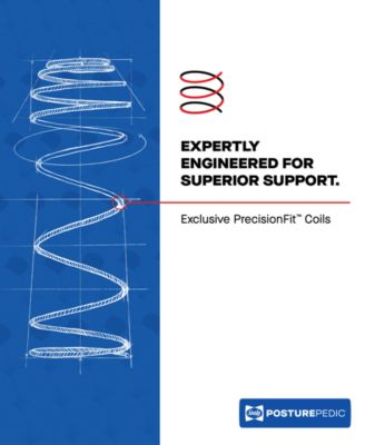 Posturepedic Kersall 14" Soft Tight Top Mattress Set - Split Queen