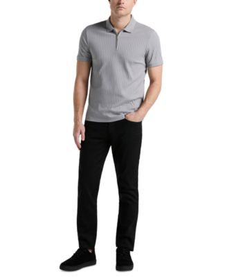 Men's Quarter-Zip Polo Shirt 