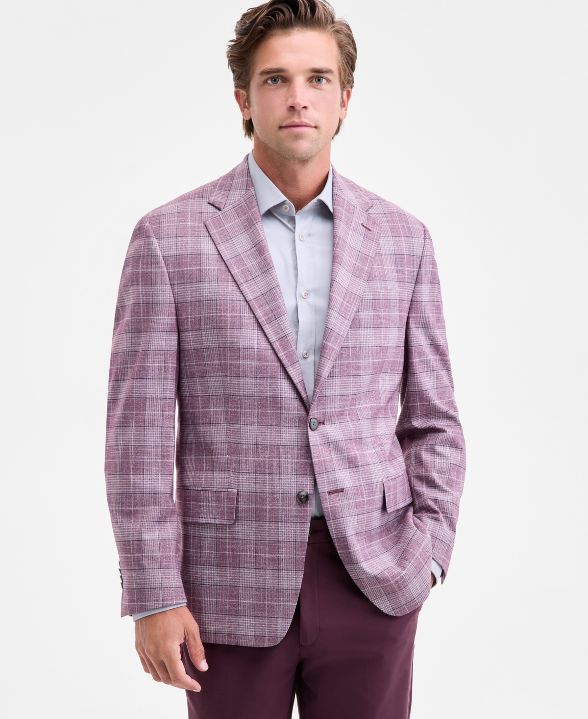 Michael Kors Men's Classic-fit Sport Coat In Multi