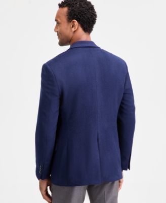 Men's Wool Cashmere Blend Luxury Classic-Fit Sport Coat