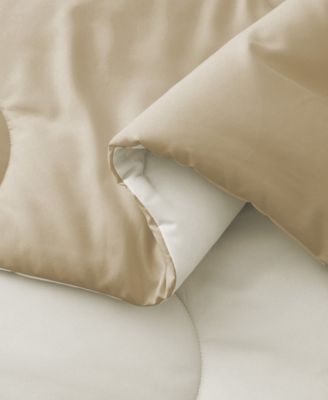 Lightweight Reversible Quilted Down Alternative Comforter, King