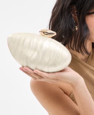 Acrylic Shell Clutch, Exclusively at Macy's
