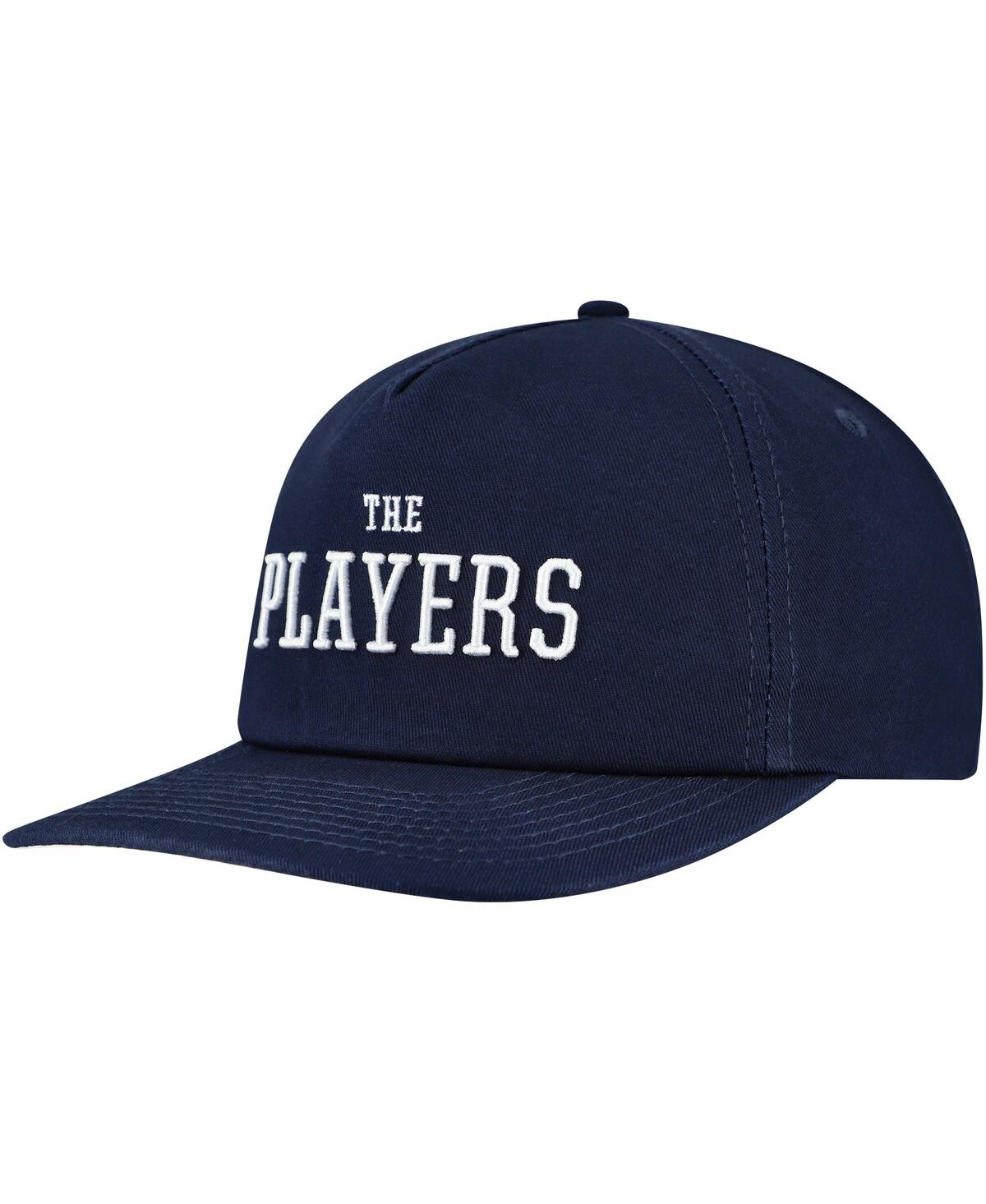 Shop Barstool Golf Men's Navy 2025 The Players Heritage Retro Snapback Hat