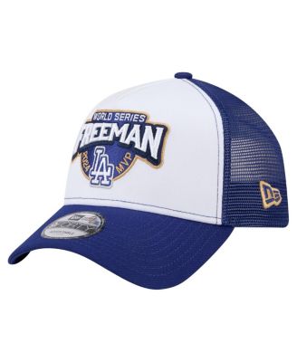 New Era - Men's Freddie Freeman White Los Angeles Dodgers 2024 World Series MVP 9FORTY Adjustable Hat