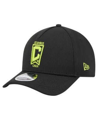 Men's Black Columbus Crew 2025 Jersey Hook 9FORTY M-Crown Adjustable Hat