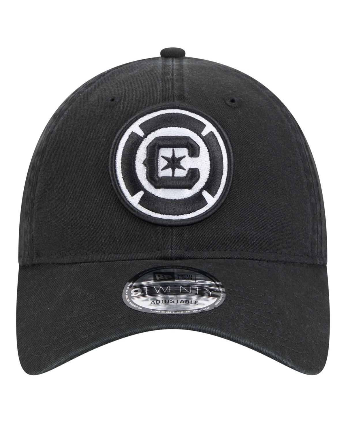 NEW ERA MEN'S BLACK CHICAGO FIRE 2025 KICKOFF 9TWENTY ADJUSTABLE HAT 