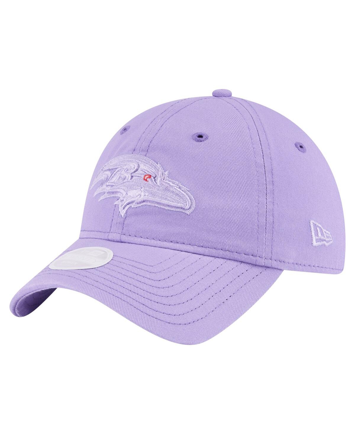 New Era Women's Purple Baltimore Ravens Color Pack 9twenty Adjustable Hat In Purple