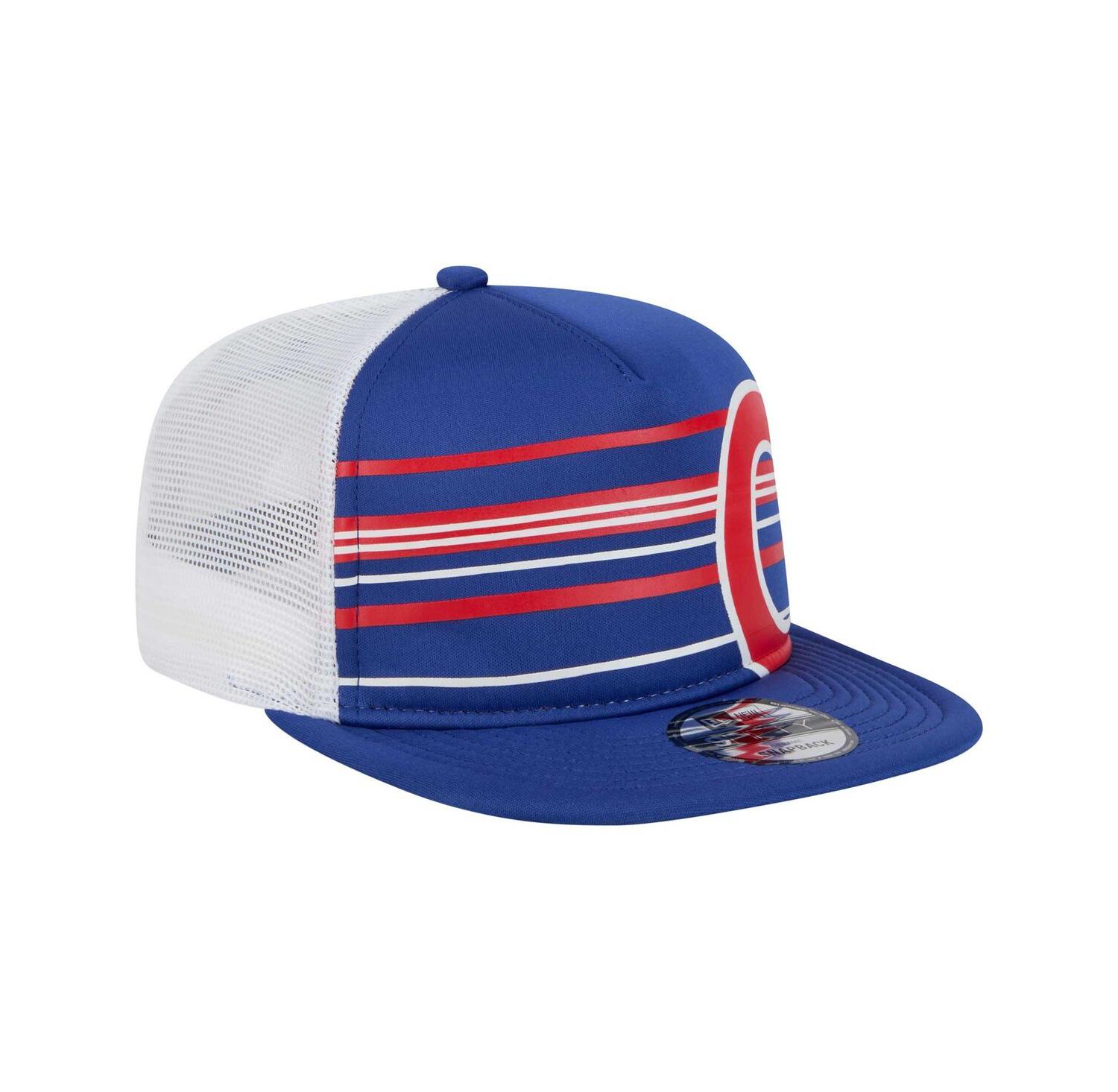 Men's Royal Chicago Cubs 9FIFTY A-Frame Trucker Snapback Hat