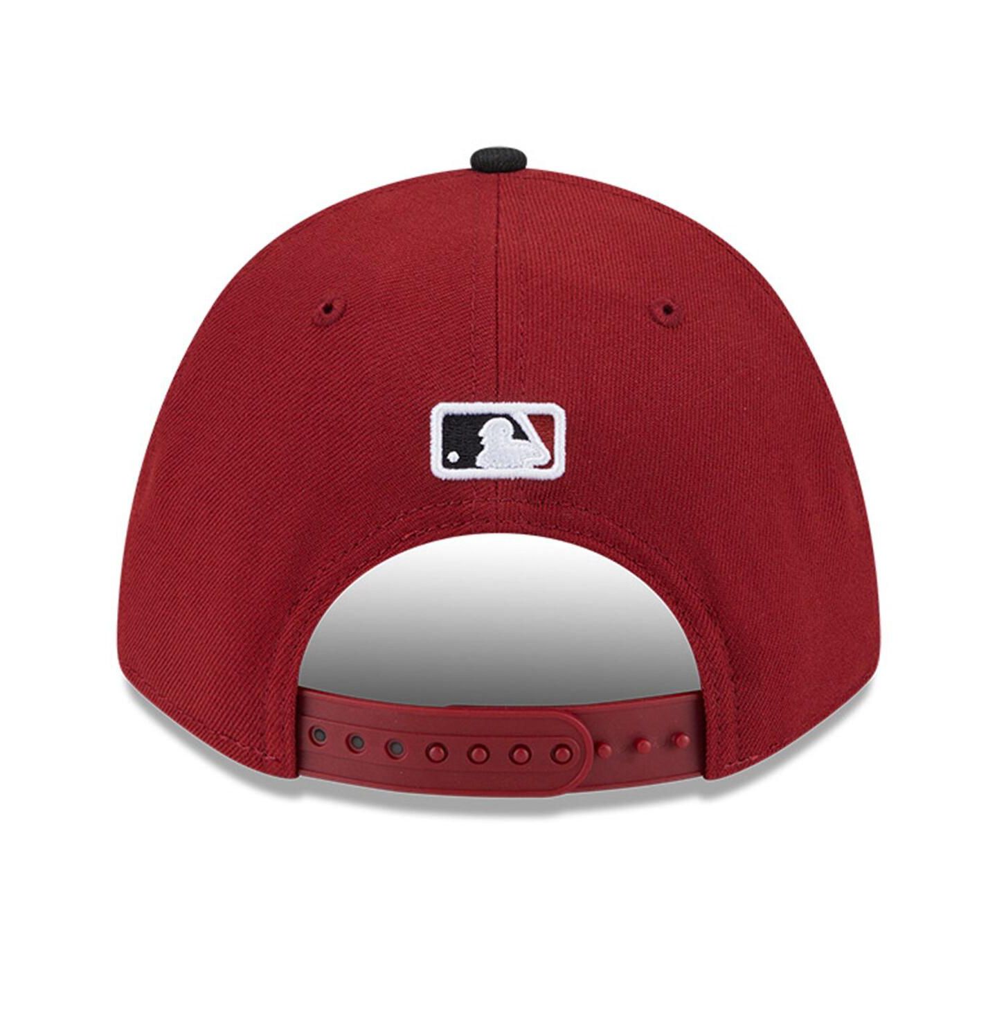 Мужская кепка New Era Red Arizona Diamondbacks Player Replica 9FORTY Adjustable Hat — фото 3