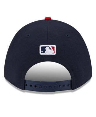 Men's Navy Cleveland Guardians Player Replica 9FORTY Adjustable Hat