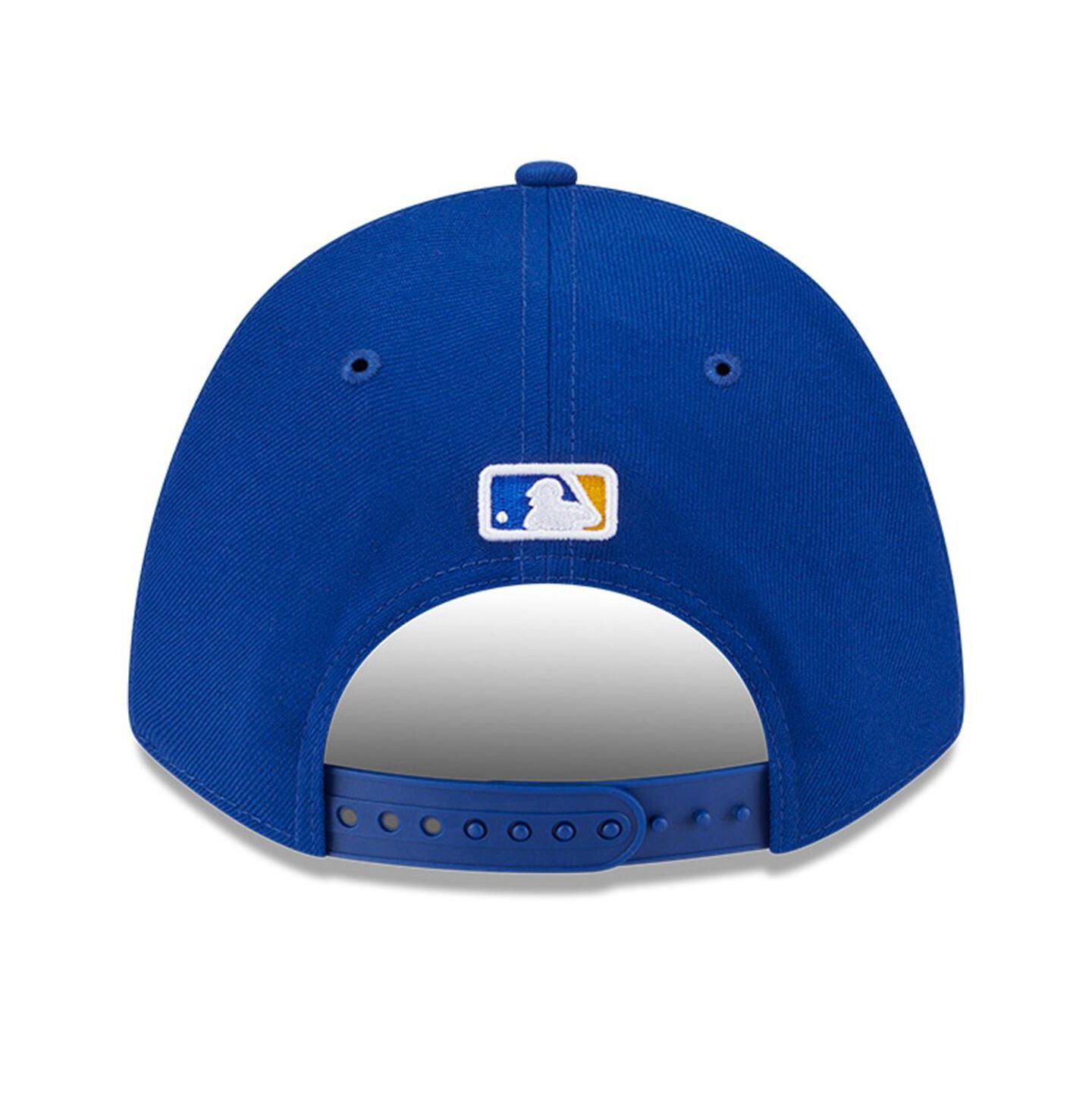 Мужская кепка New Era Royal Seattle Mariners Player Replica 9FORTY Adjustable Hat — фото 3