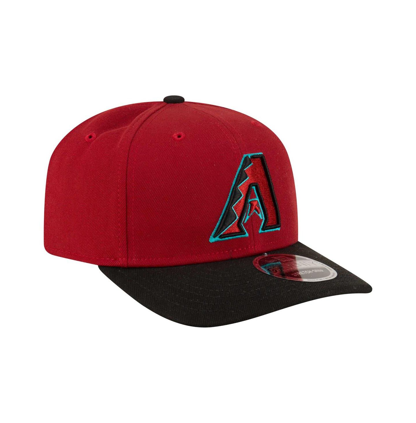 Мужская кепка New Era Red Arizona Diamondbacks Player Replica 9SEVENTY Adjustable Hat — фото 2