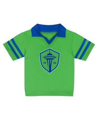 Toddler 2-Piece Green Seattle Sounders FC Charming Dude Top and Short Set