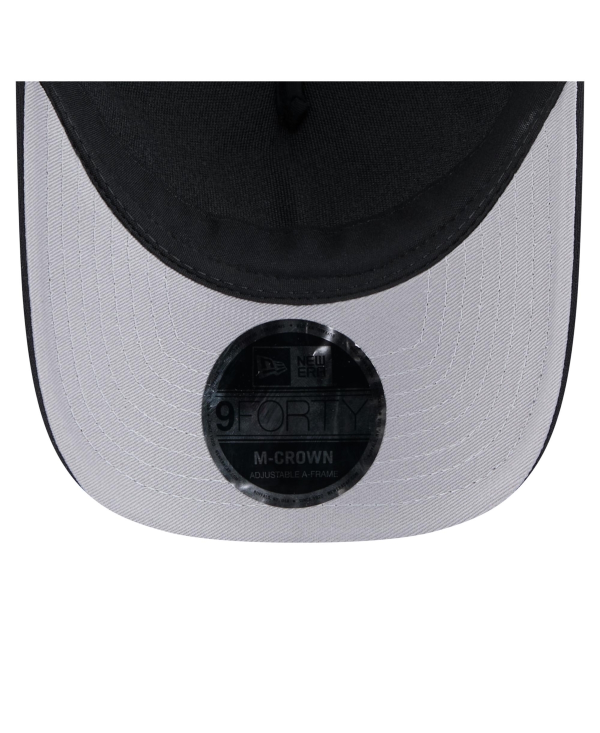 NEW ERA MEN'S BLACK MIAMI DOLPHINS GRADIENT 9FORTY ADJUSTABLE HAT 
