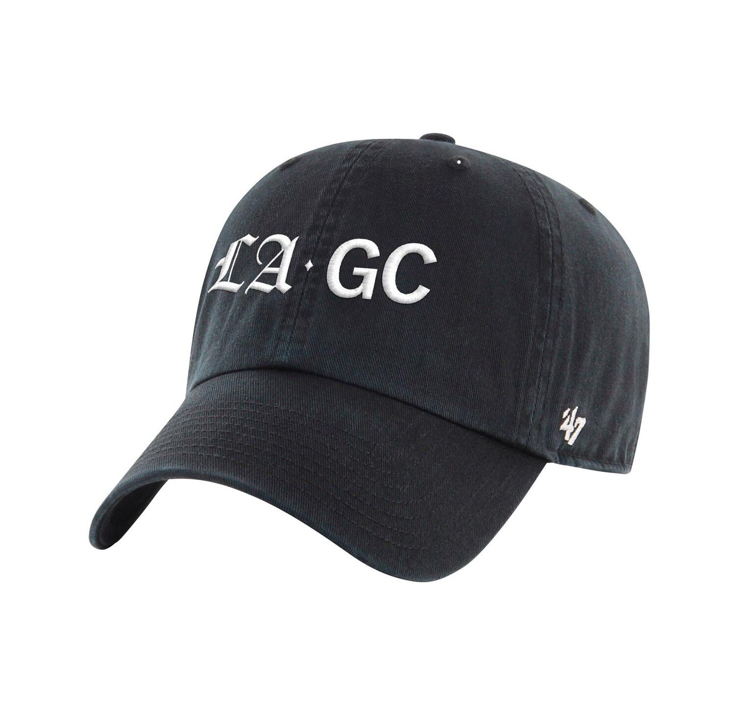 Men's Black TGL Los Angeles Golf Club Script Clean Up Adjustable Hat