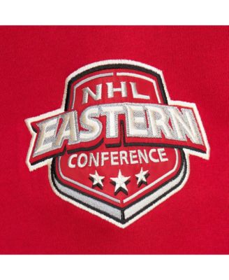 Women's Red Detroit Red Wings Heritage Lace-Up Pullover Sweatshirt