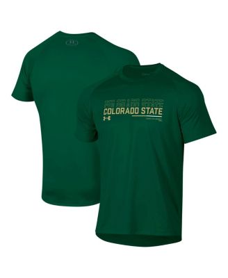 Under Armour - Men's Green Colorado State Rams Sideline Tech Performance T-Shirt